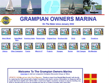 Tablet Screenshot of grampianowners.com